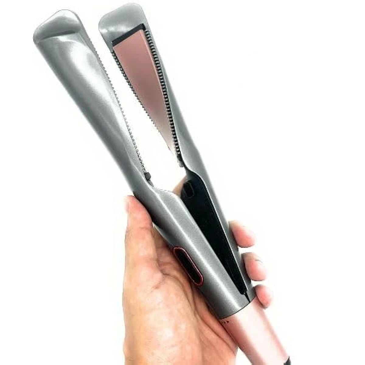 Hair Straightener And Curler 2 in 1 Ceramic Tourmaline Twist St...