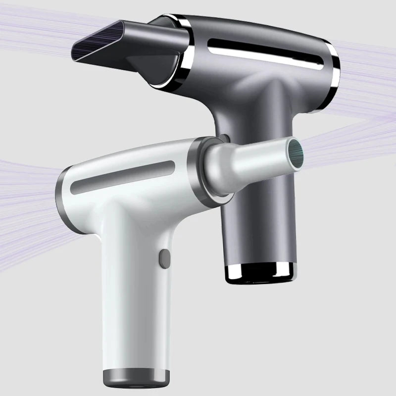 Wireless Hair Dryer High-Power Wind Fast Cleaning Dust Blowing Blow Dryer Household Outdoor USB Multifunctional Hairdryer