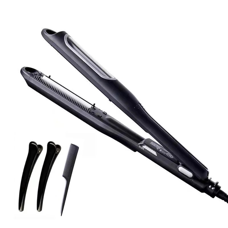 Heating Styling Tools Rotating Hair Brush Hair Clips Crimping Hair Iron Corrugated Hair Crimper Flat Iron Curler Hair Wavy