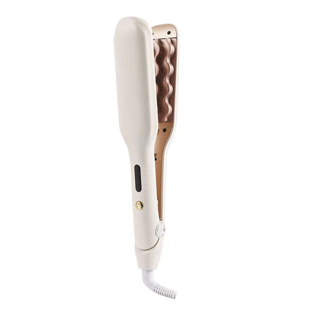 Electric Hair Curle Hair Styling Tools 13MM Flat Iron Hair Water Ripple Curling Iron Beach Waves Corn Perm Splint