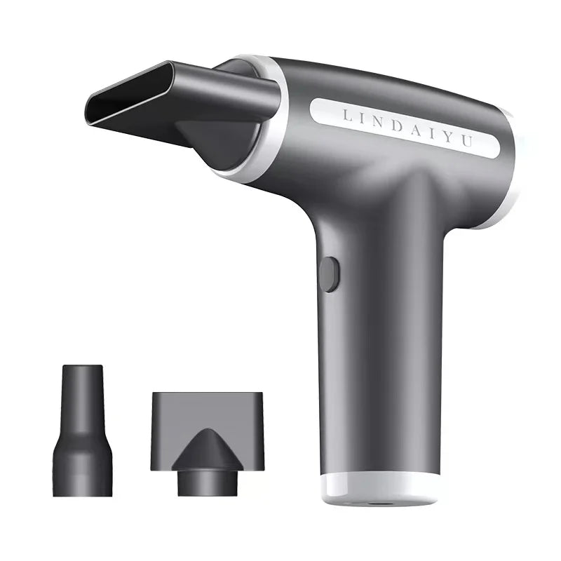 Wireless Hair Dryer High-Power Wind Fast Cleaning Dust Blowing Blow Dryer Household Outdoor USB Multifunctional Hairdryer