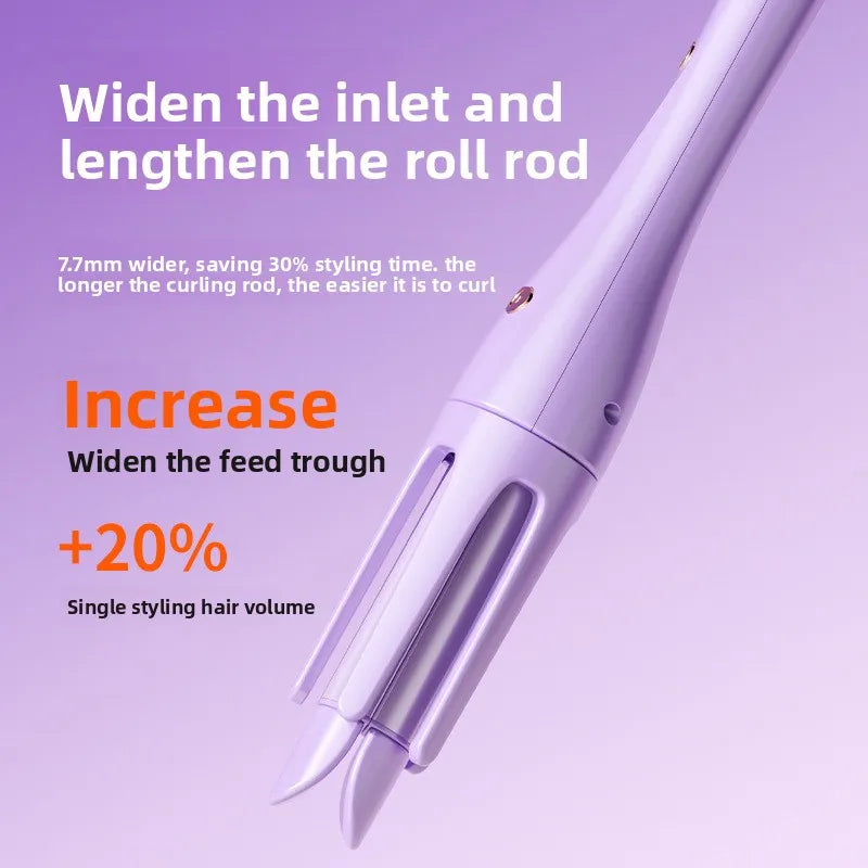 New Automatic Curling Iron Curling Straight Dual-purpose Splint Electric Rotating Curling Hair Negative Ion Comb