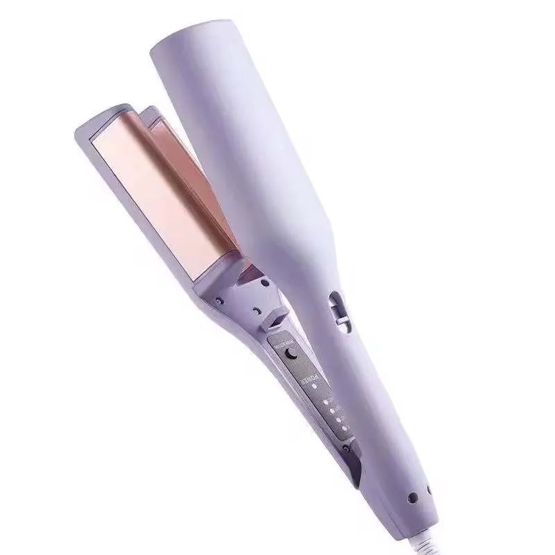 32mm French Hair Curler Wave Professional Egg Roll Hair Curling Iron Corrugated Wavy Styler Fast Heating Volumizing Styling Tool